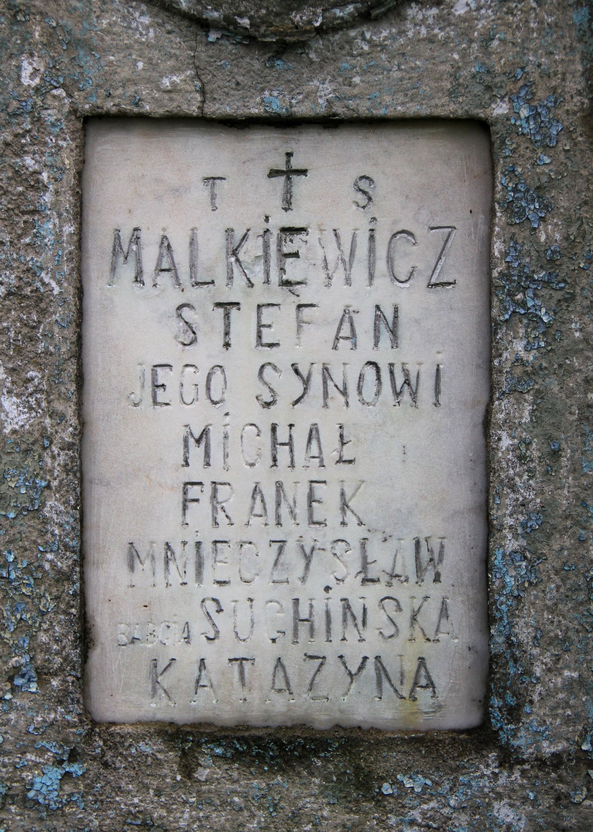 Photo showing Nagrobek rodziny Malkiewiczów i Katarzyny Suchińskiej