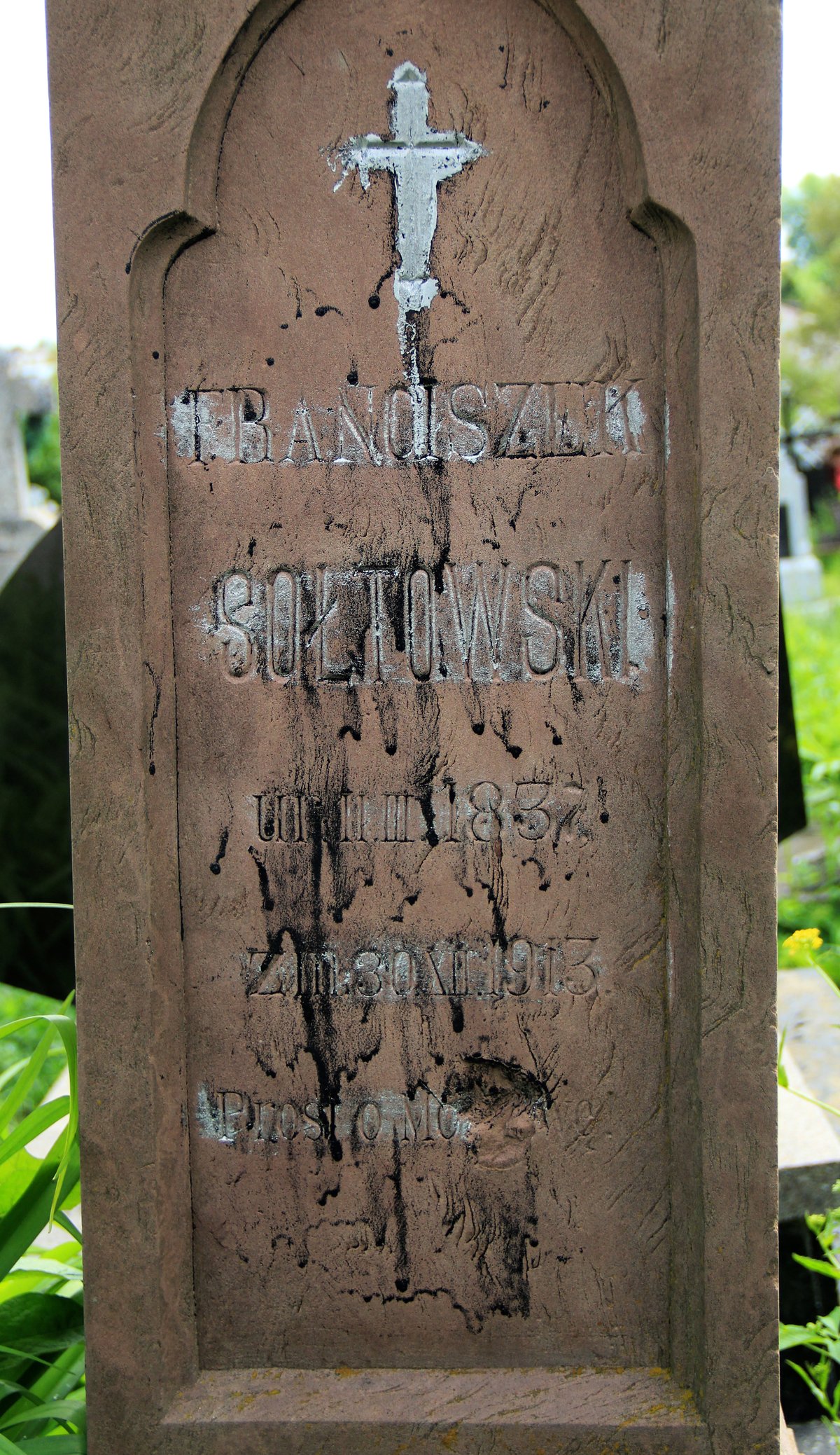 Photo montrant Nagrobek Franciszka Sołtowskiego