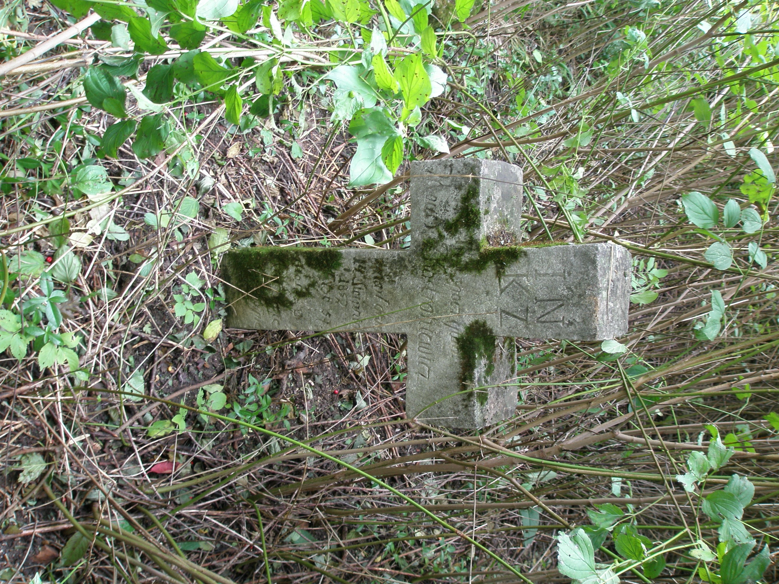 Tombstone of Maciej Kostrakiewicz, state from 2006
