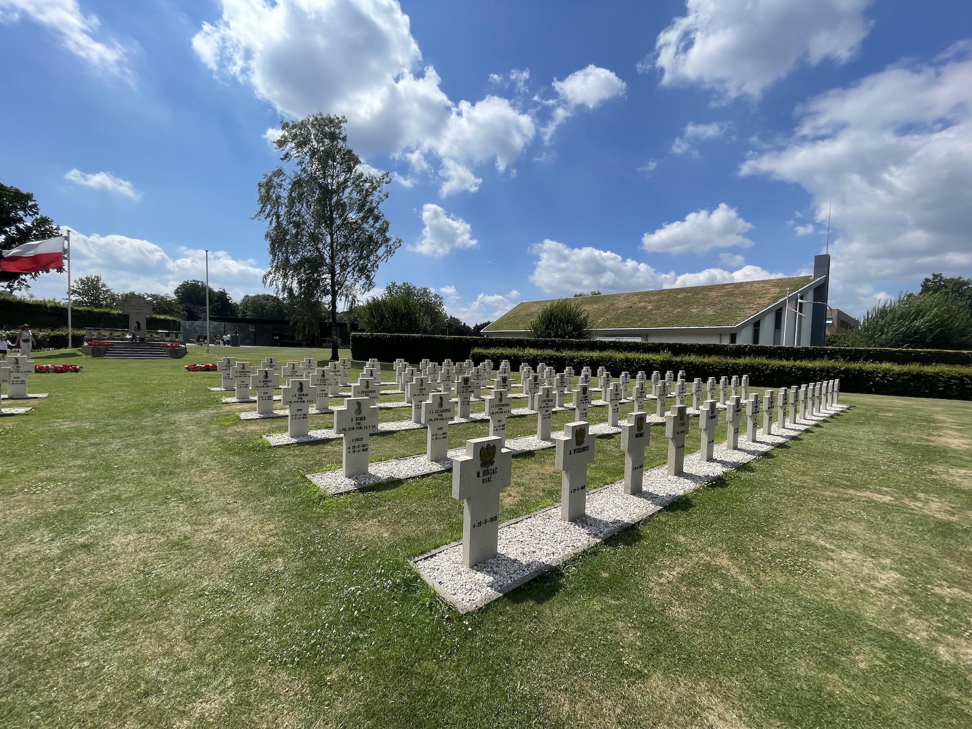 Fotografia przedstawiająca Maczek Memorial Breda