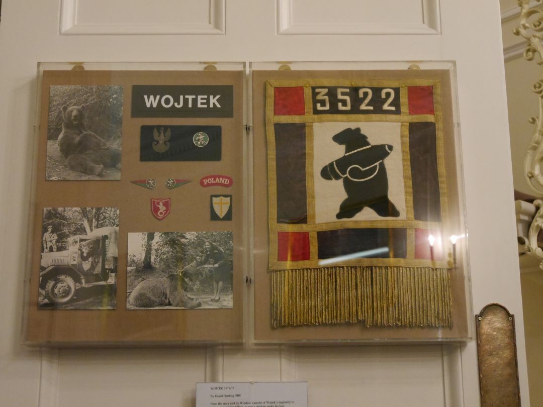 Fotografia przedstawiająca Pomnik niedźwiedzia Wojtka w Imola
