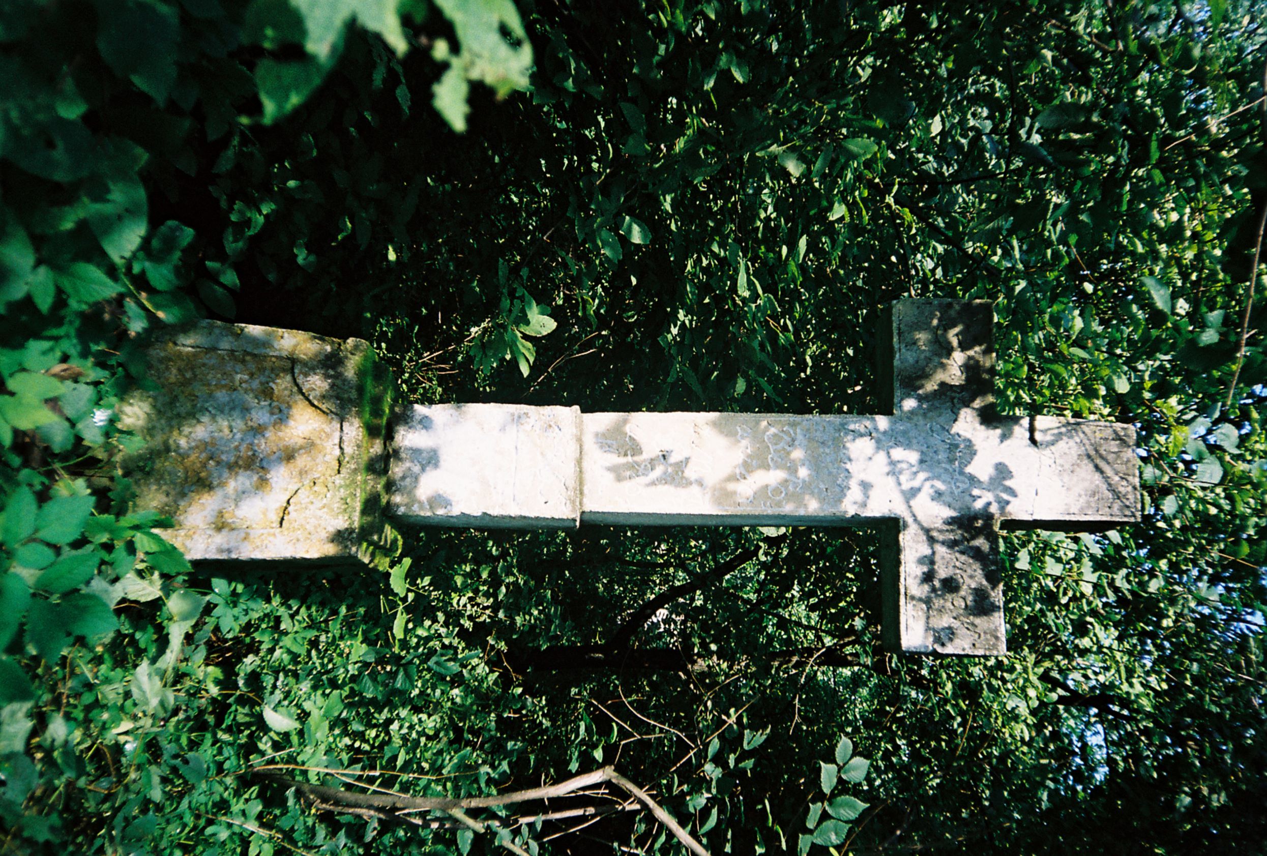 Tombstone of Eudoxja Bilowis, Osowce cemetery, as of 2006.