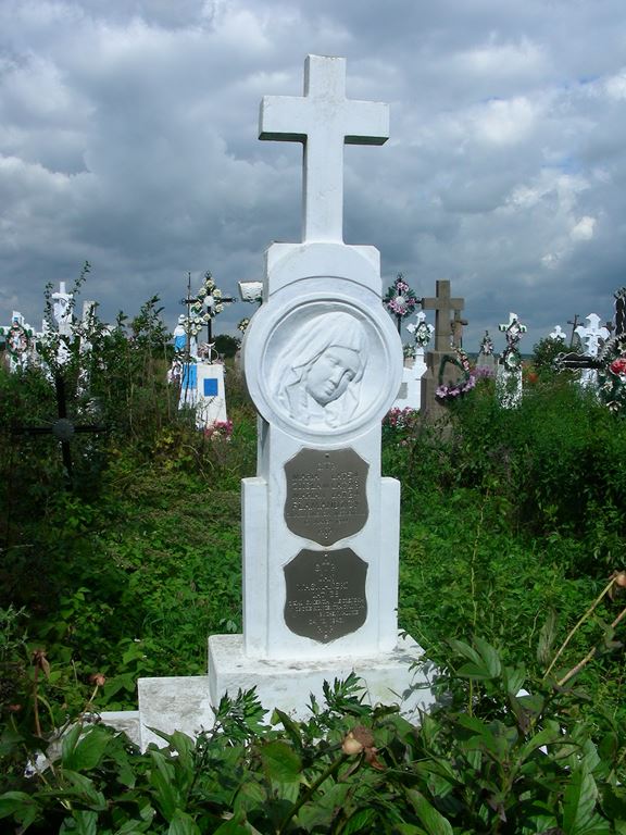 Tombstone of the Flemish family and Jan Wasmanski, cemetery in Osowce, as of 2006