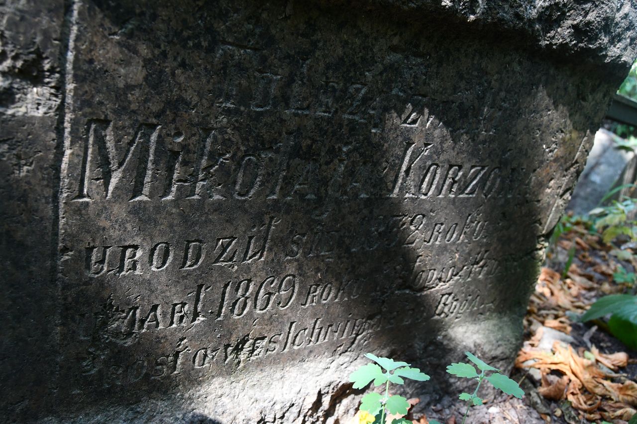 Fotografia przedstawiająca Tombstone of Mikolaj Korzón