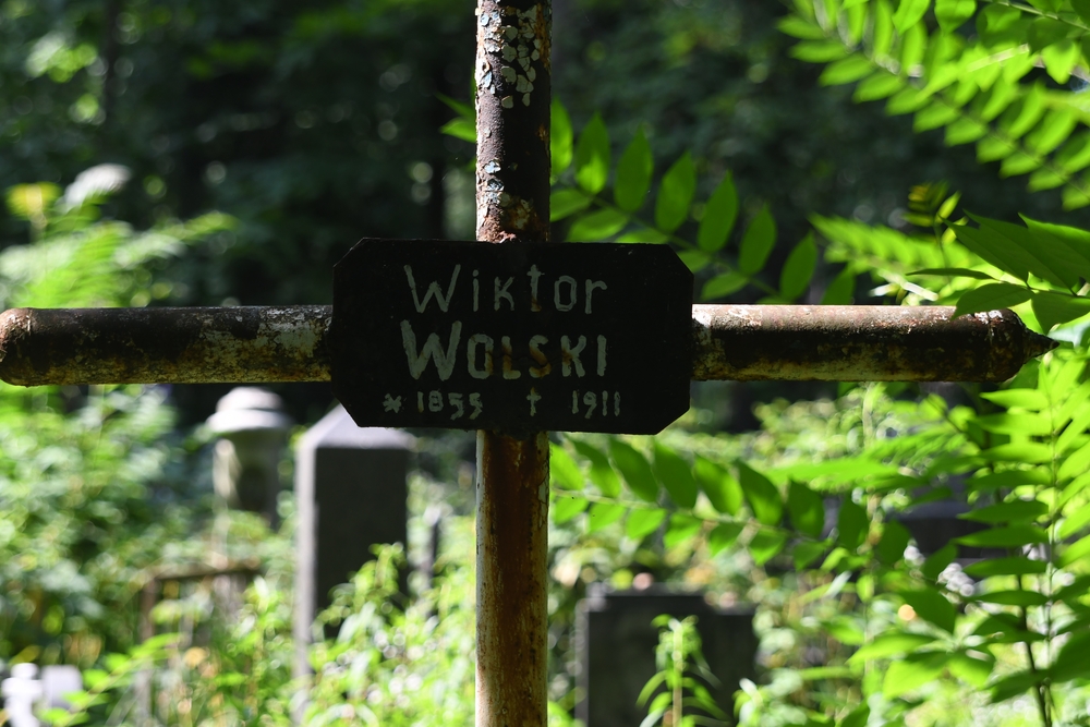 Fotografia przedstawiająca Tombstone of Wiktor Wolski