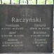 Fotografia przedstawiająca Tombstone of the Raczynski family