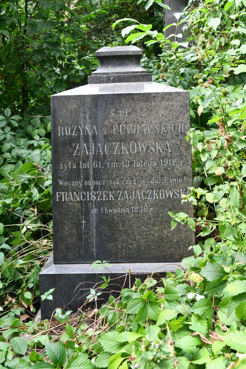 Fotografia przedstawiająca Tombstone of Franciszek and Rosina Zajączkowski