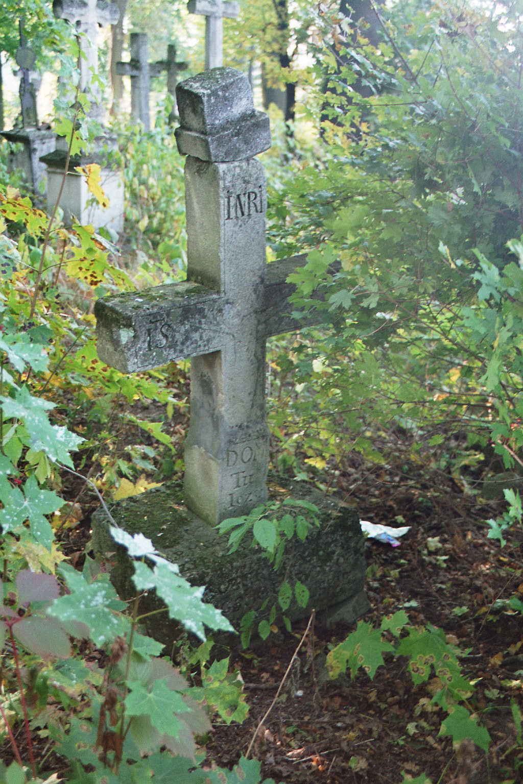 Tombstone of Nikolai Lipnitsky, Buczacz city cemetery, as of 2005.