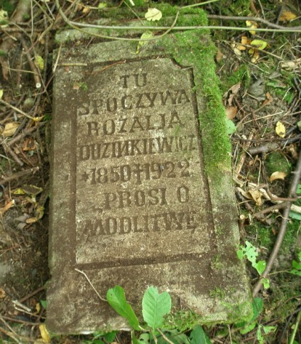 Nagrobek Rozalii Duzinkiewicz