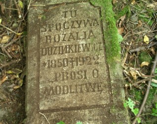 Nagrobek Rozalii Duzinkiewicz
