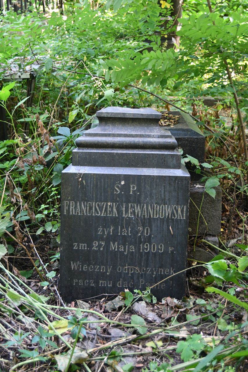 Fotografia przedstawiająca Tombstone of Franciszek Lewandowski