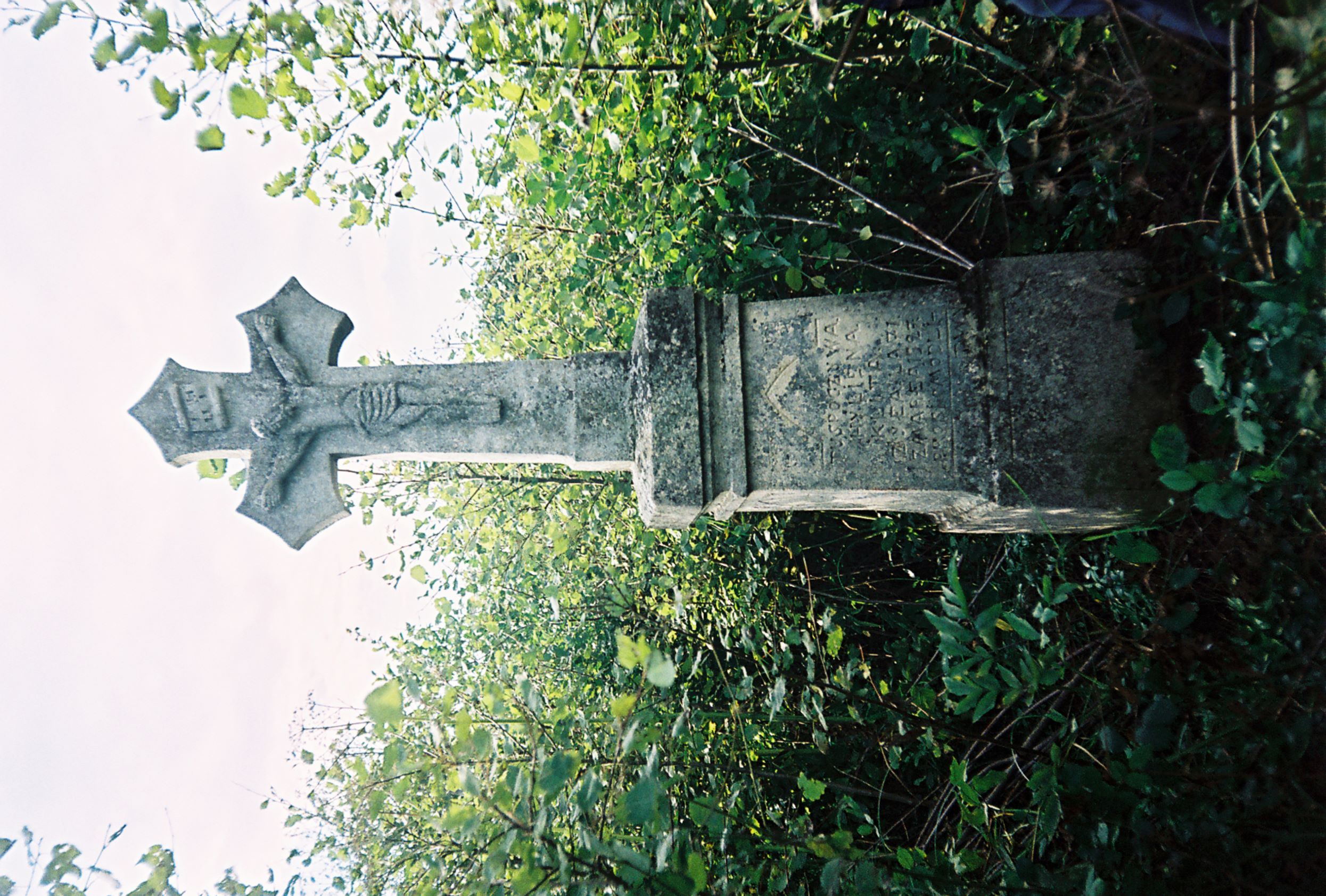 Tombstone of Helena Klita, Pyszkowice cemetery, as of 2006.