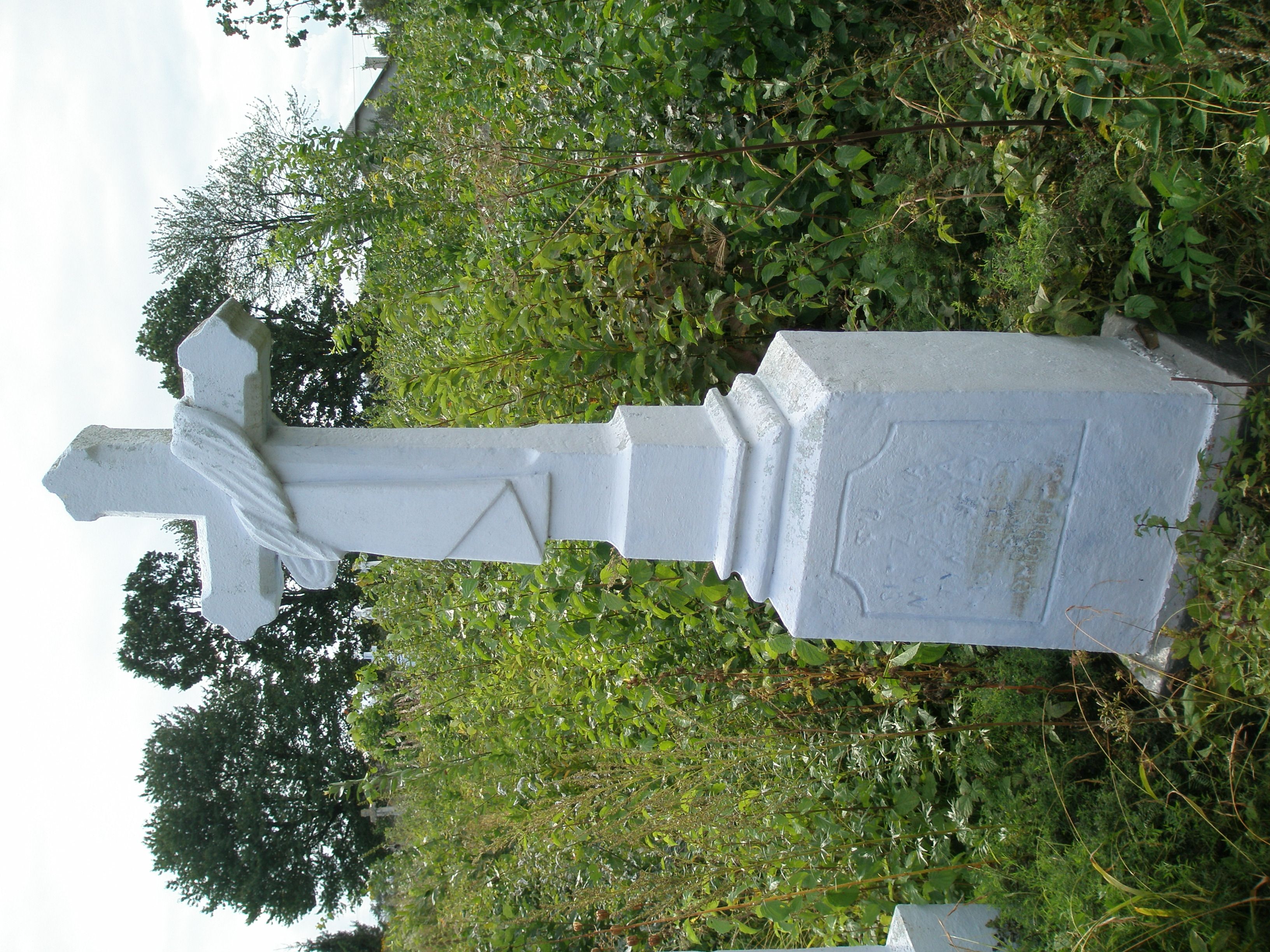 Nagrobek Magdaleny Tynczyczyn, cmentarz w Pyszkowicach, stan z 2006