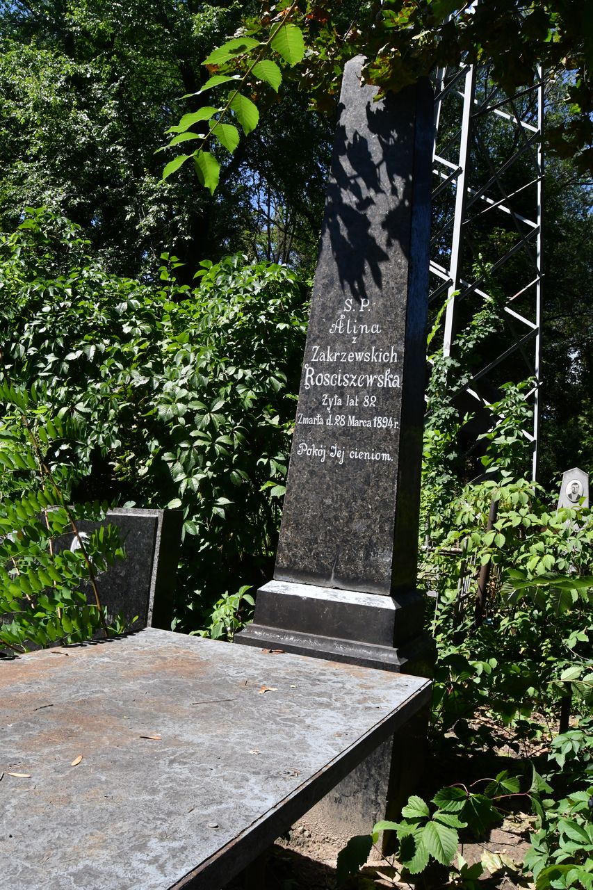 Fotografia przedstawiająca Tombstone of Alina Rosciszewska