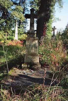 Nagrobek Marii Potyra, cmentarz w Buczaczu, stan z 2005