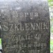 Photo montrant Gravestone of Maria Szklennik