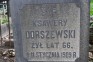 Photo montrant Tombstone of Ksawery Dorszewski