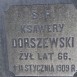 Fotografia przedstawiająca Nagrobek Ksawerego Dorszewskiego