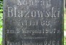 Fotografia przedstawiająca Tombstone of Konrad Blazowski