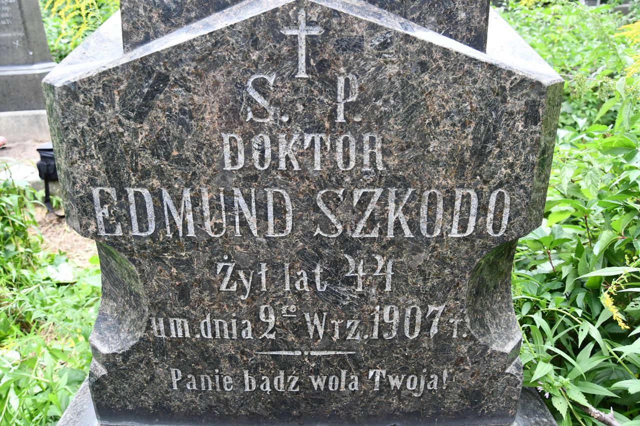 Tombstone of Edmund Szkodo