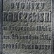 Fotografia przedstawiająca Tombstone of Adam Rabczewski