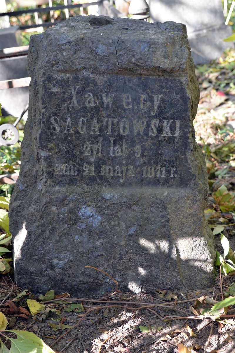 Fotografia przedstawiająca Tombstone of Ksawery Sagatowski