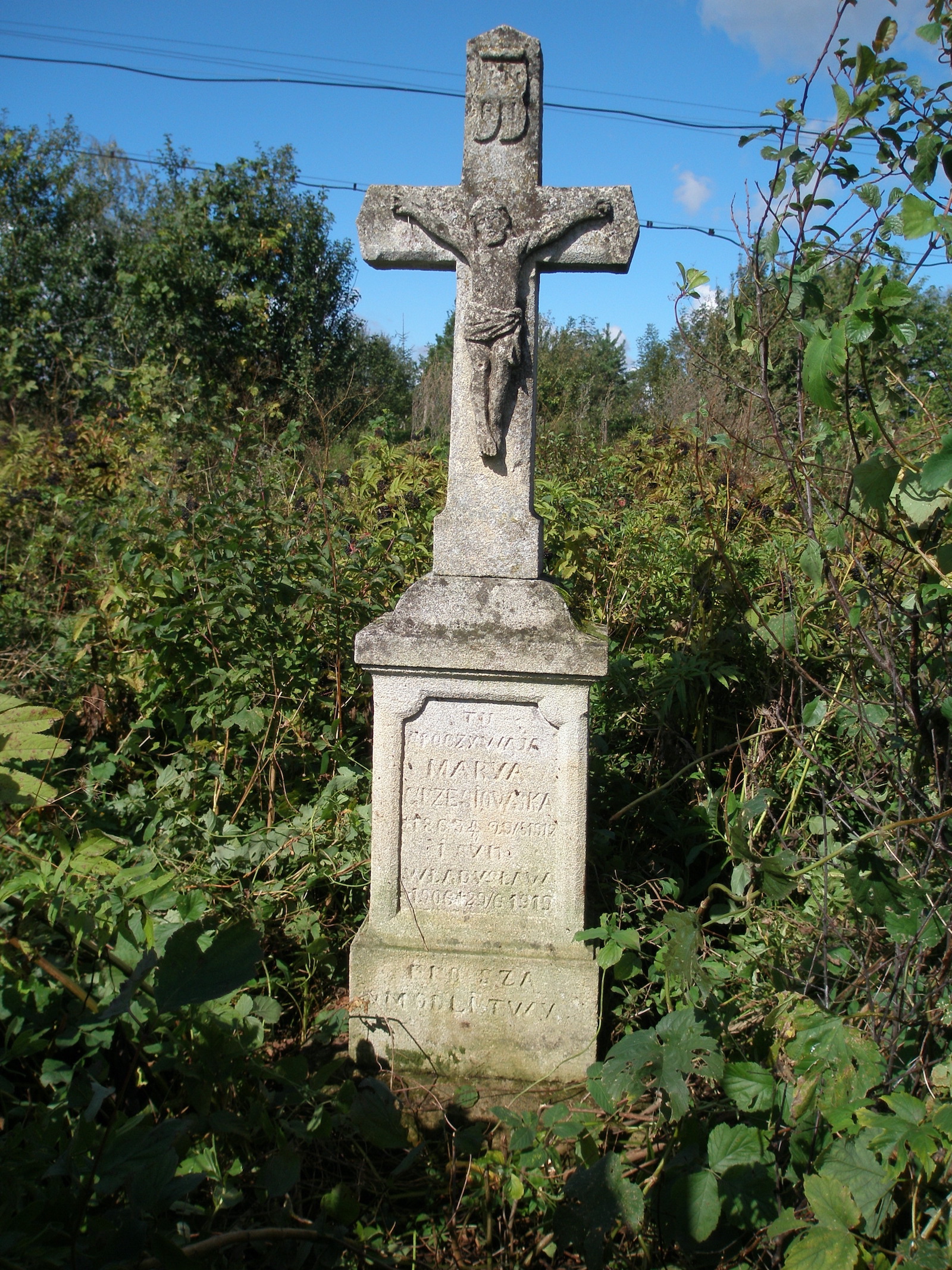 Photo montrant Tombstone of Maria and Władysław Grzesiowski