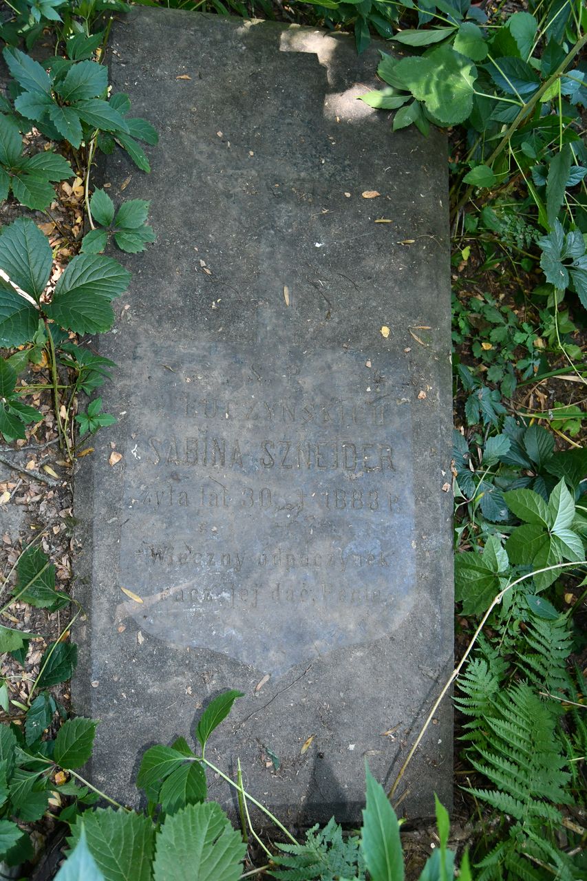 Photo montrant Tombstone of Sabina Sznejder