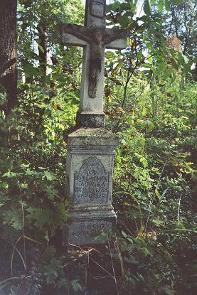 Tombstone of Jadwiga Radziszewska, Buczacz city cemetery, Ukraine