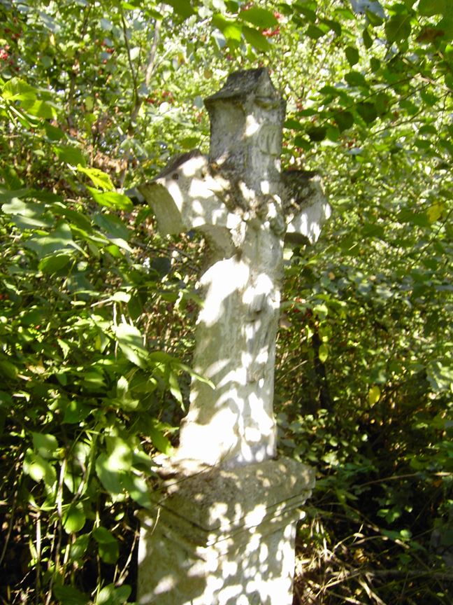 Tombstone of Zygmunt Sobczak, cemetery in Burakowka, state from 2005