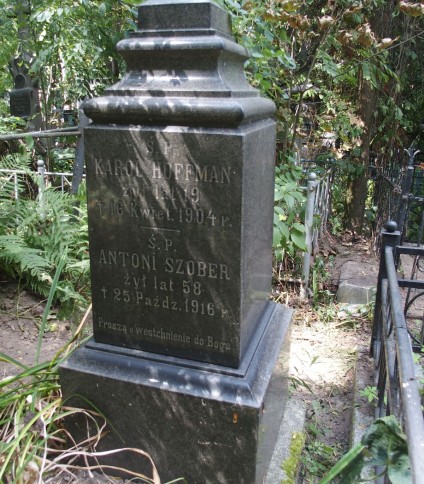 Nagrobek Karola Hoffmana, Antoniego Szobera