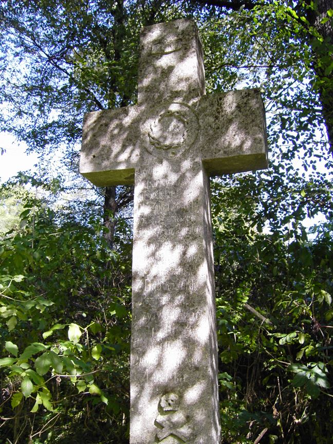 Nagrobek Barbary [...], cmentarz w Koszyłowcach, stan z 2005