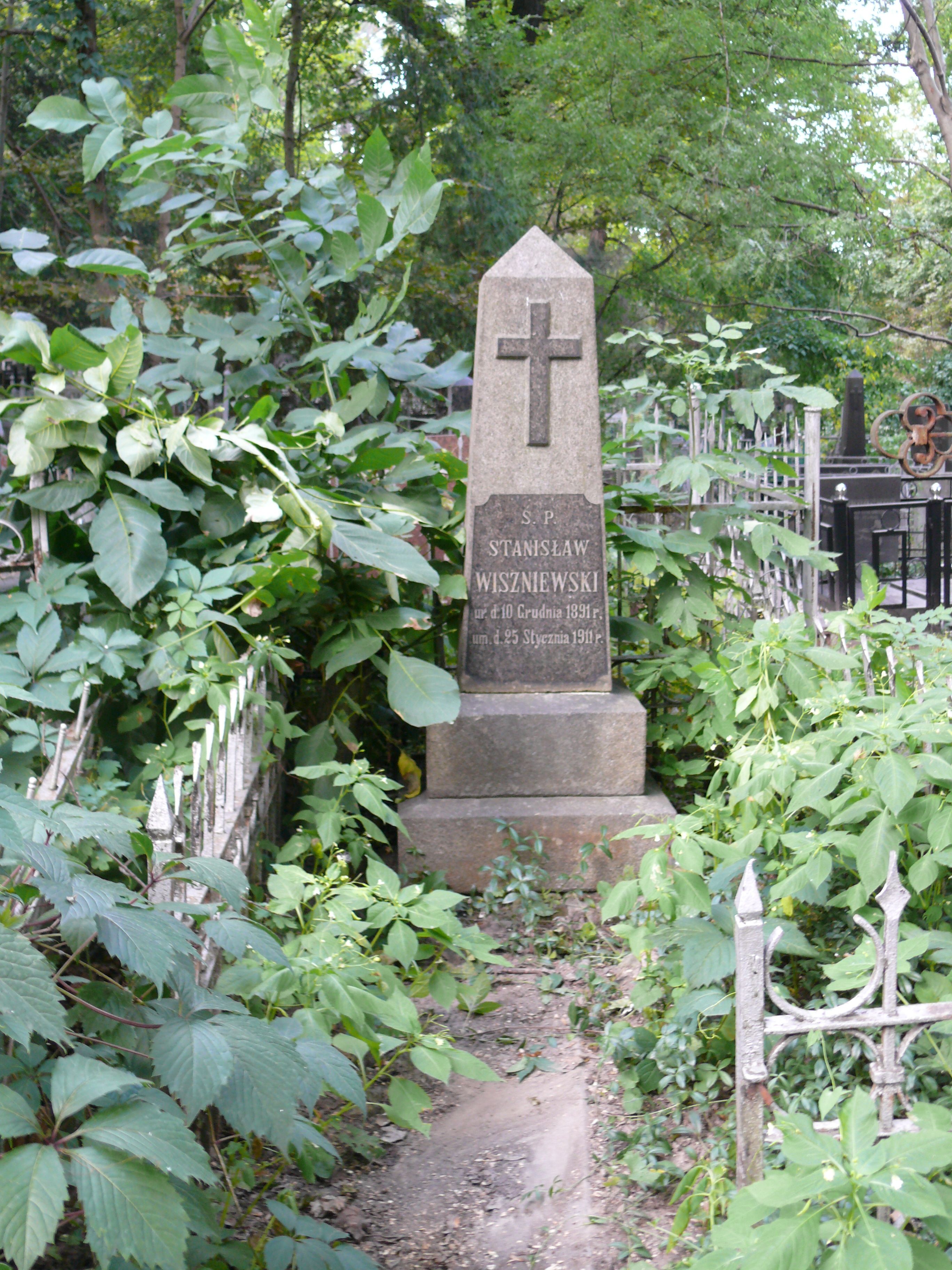 Tombstone of Stanislav Vishnevsky