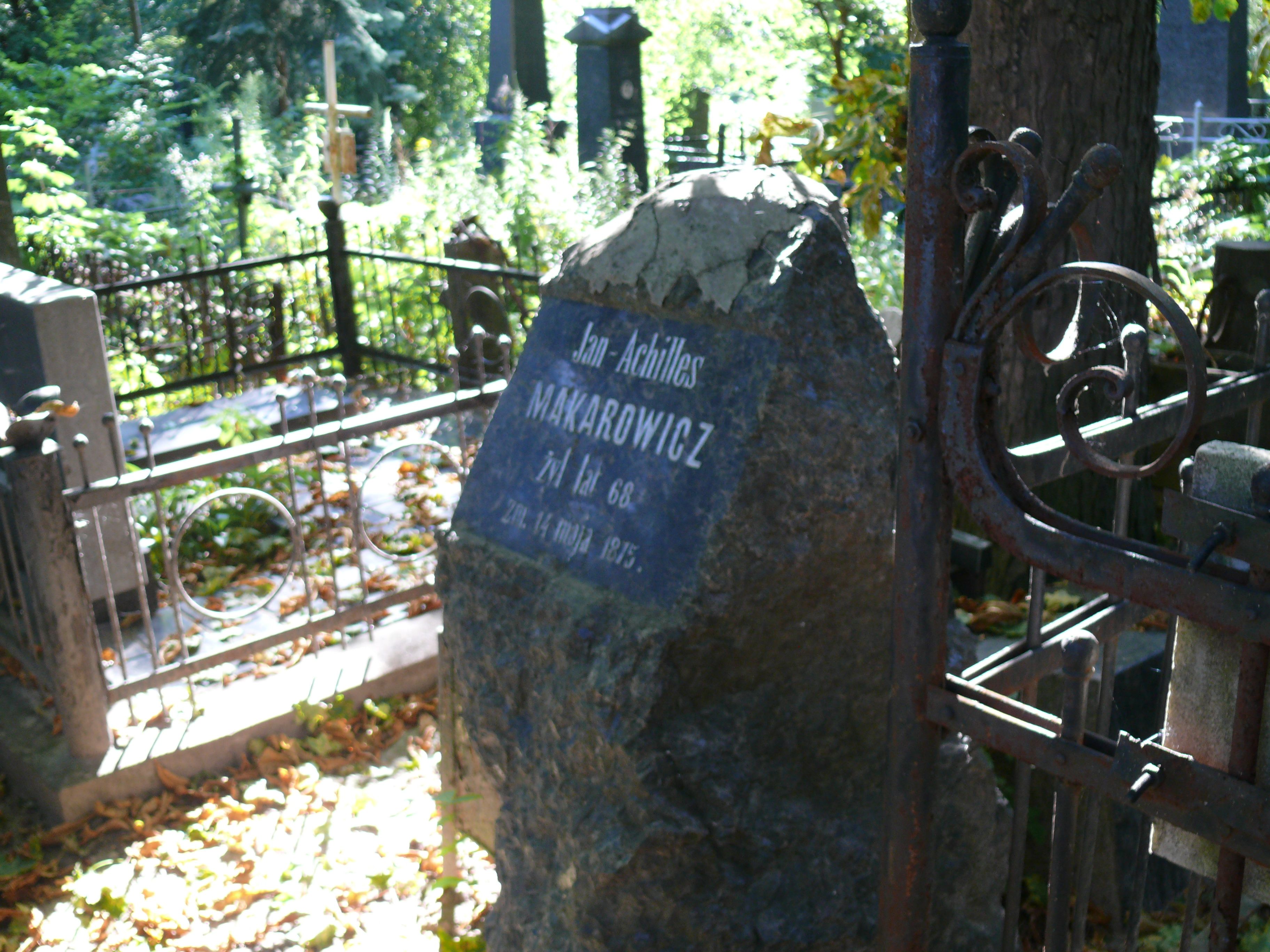 Tombstone of Jan Makarowicz