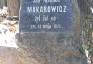 Photo montrant Tombstone of Jan Makarowicz