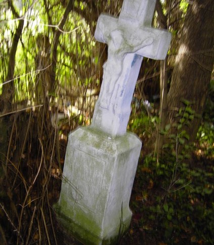 Nagrobek Marii P[…]or, cmentarz w Lataczu, stan z 2005