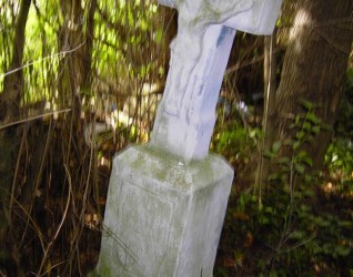 Nagrobek Marii P[…]or, cmentarz w Lataczu, stan z 2005