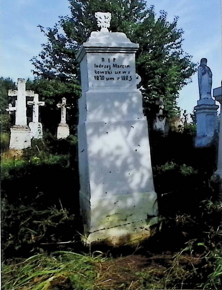 Photo montrant Tombstone of Jędrzej Maricnkowski