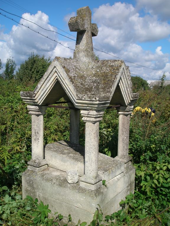 Tombstone of Andrzej Markowski, Jazłowiec cemetery, state from 2006