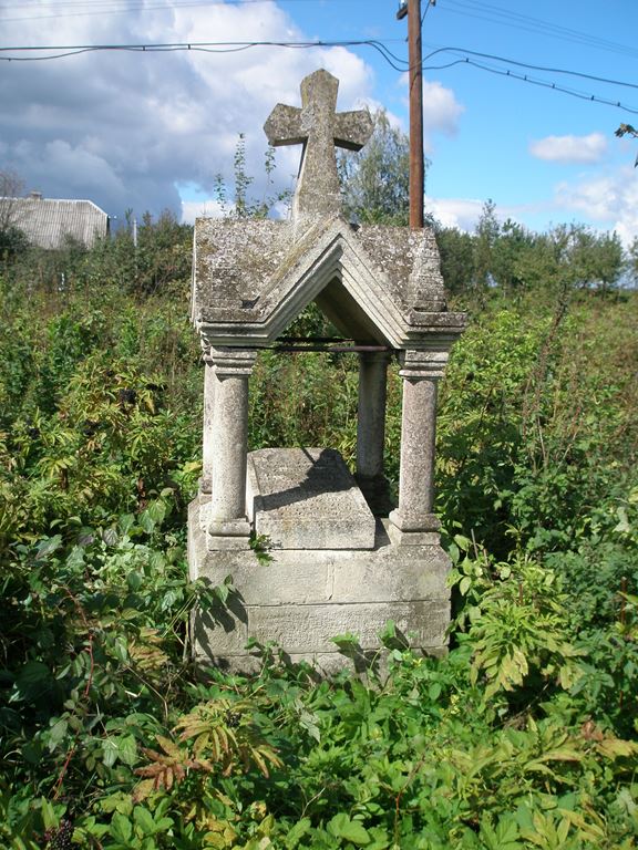 Nagrobek Andrzeja Markowskiego, cmentarz w Jazłowcu, stan z 2006