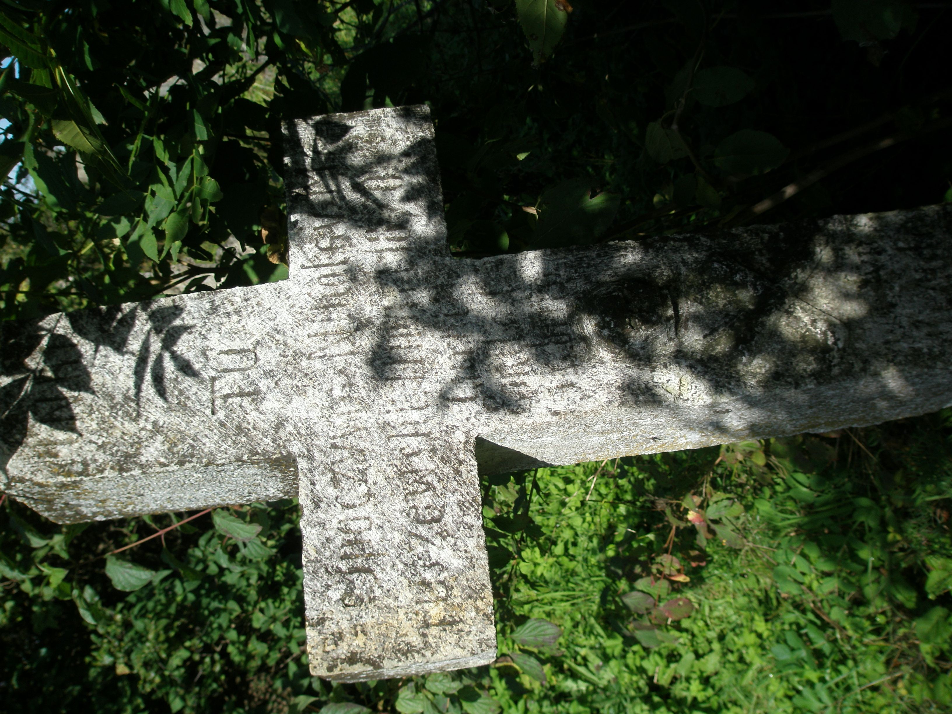 Tombstone of Mikołaj Maruszewski, state from 2006