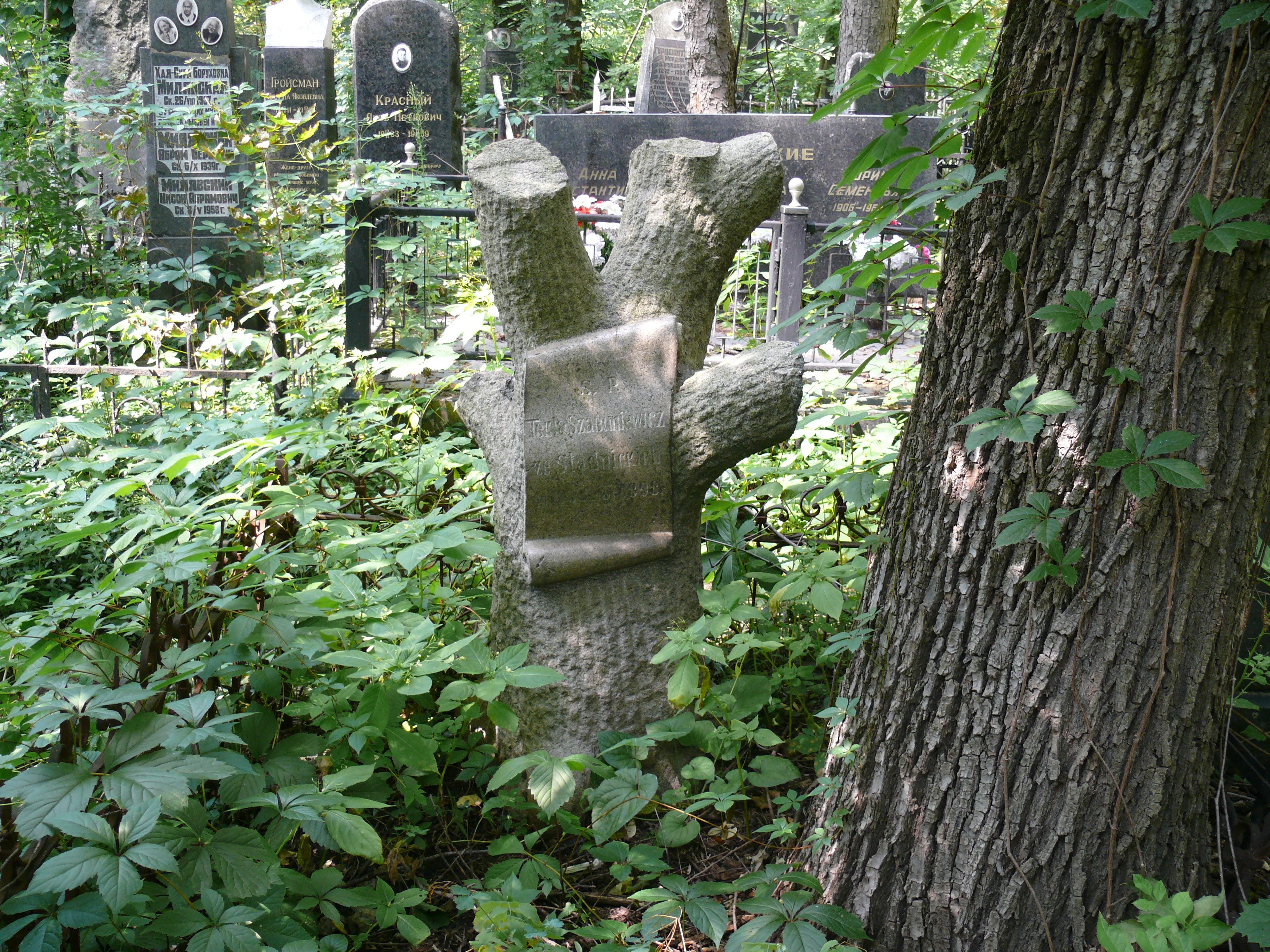 Tombstone of Tekla Szabuniewicz
