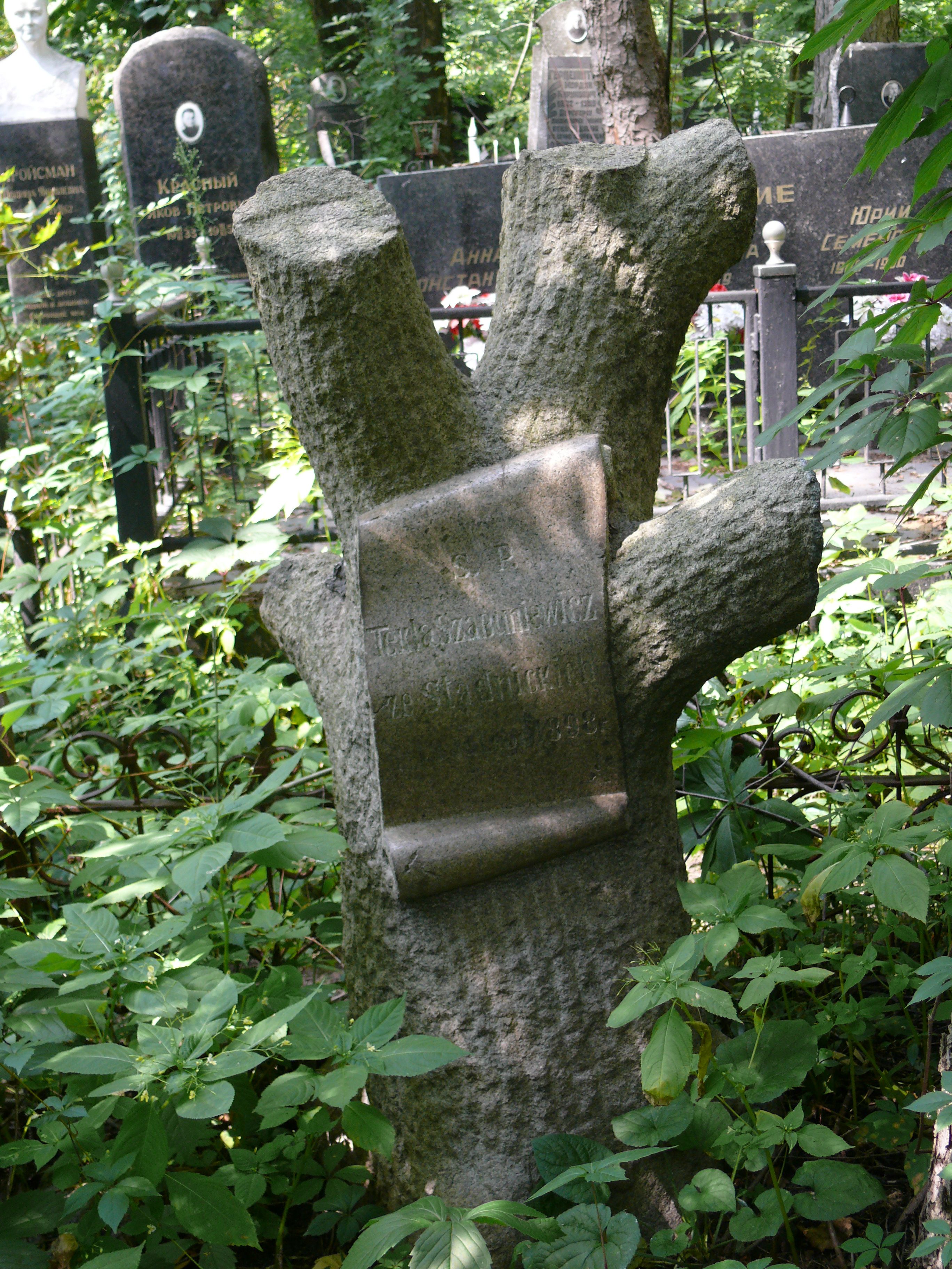 Tombstone of Tekla Szabuniewicz
