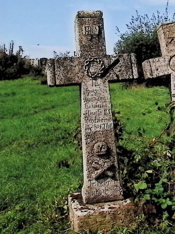 Fotografia przedstawiająca Nagrobek Anny Rajowskiej