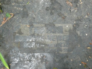 Napis z nagrobka Teresy Abramow Newerly