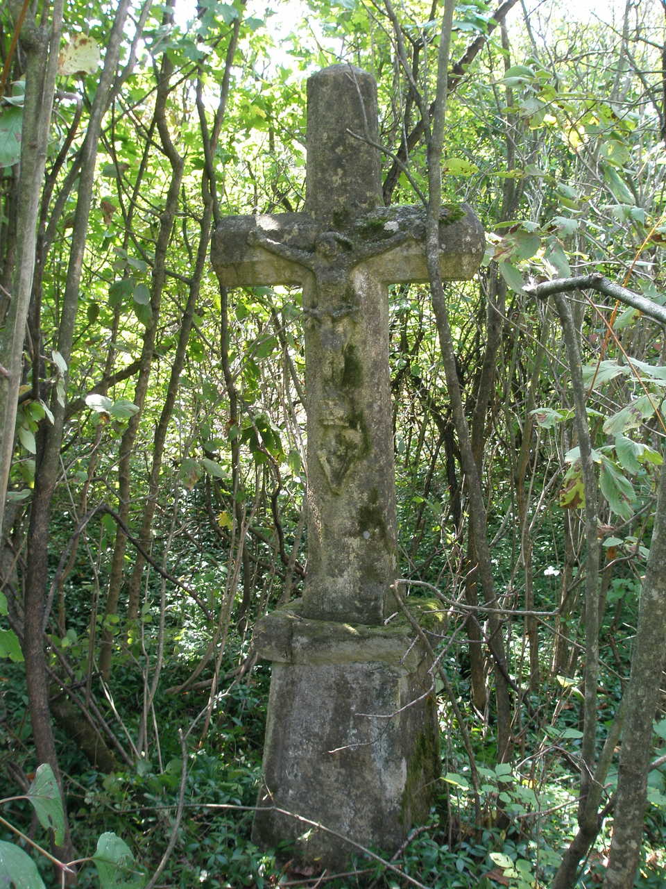 Nagrobek Anny Ozga, cmentarz w Czerwonogrodzie, stan z roku 2005