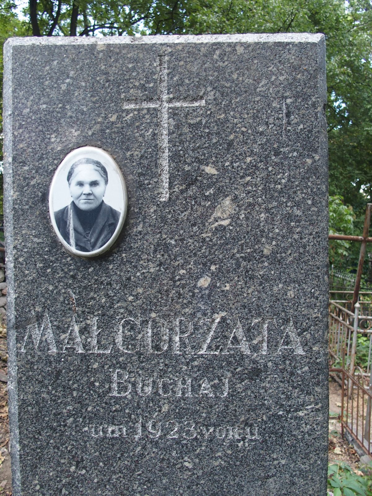 Tombstone of Małgorzata Buchaj