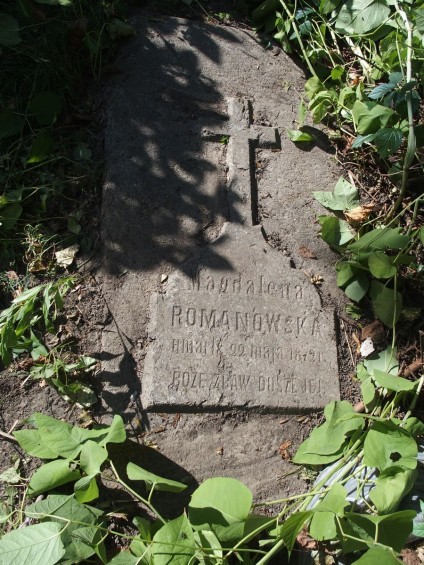 Nagrobek Magdaleny Romanowskiej