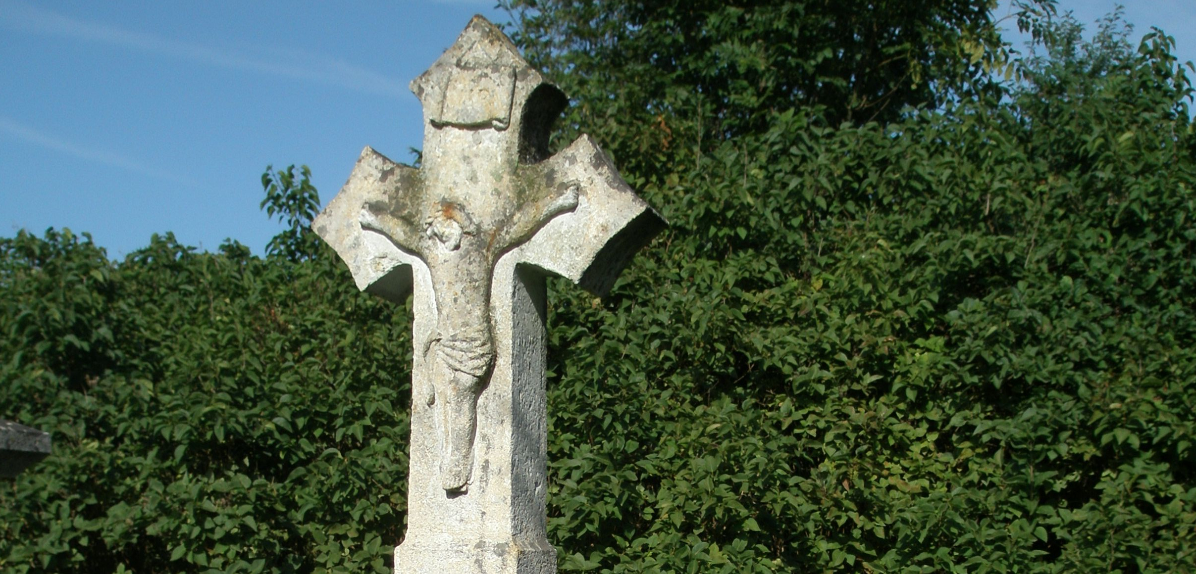 Photo montrant Tombstone of Antonina and Michal Strzelecki