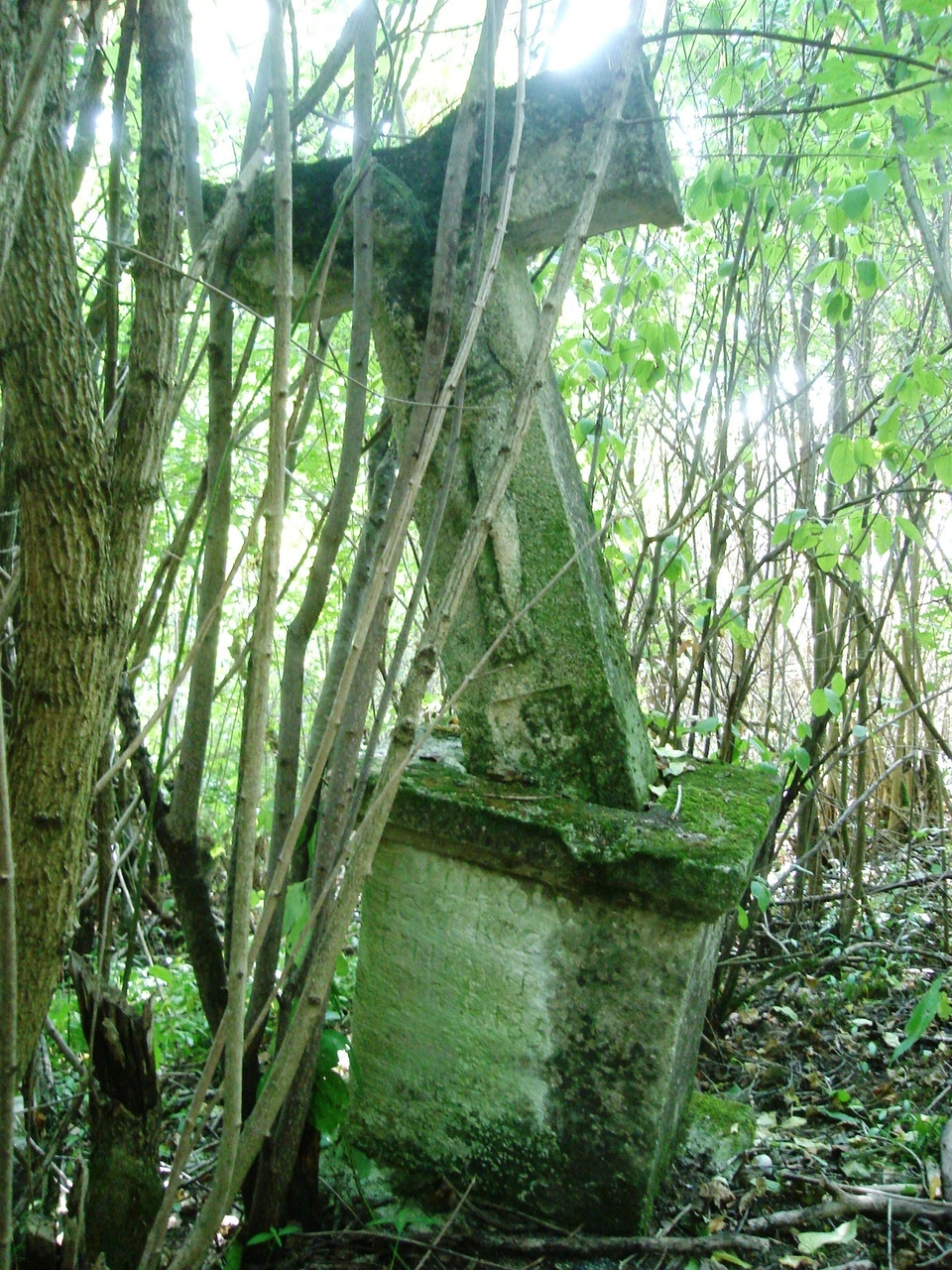 Tombstone of Rozalia Unioski, Czerwonogrod cemetery, state from 2005